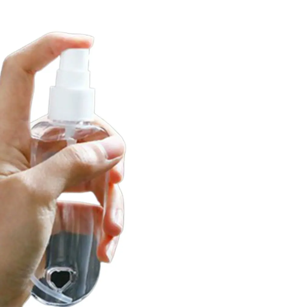 

PETG Transparent Hook Bottle 50ml Spray Bottle Disinfection Water Bottle Hand Sanitizer Bottle Portable Travel Gel Bottle