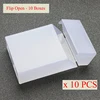10 PCS -Flip Open