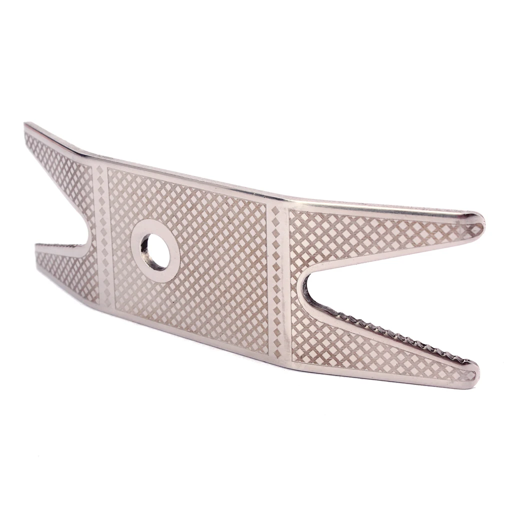 Polished Stainless Steel Guitar Spanner Wrench Musical Accessory Gadget Tool