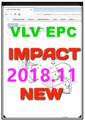 Hot Sell Lorry &amp Bus for Volvo Impact 2018.11 Version EPC Catalogue Information on Repair Spare Parts Diagnostics |