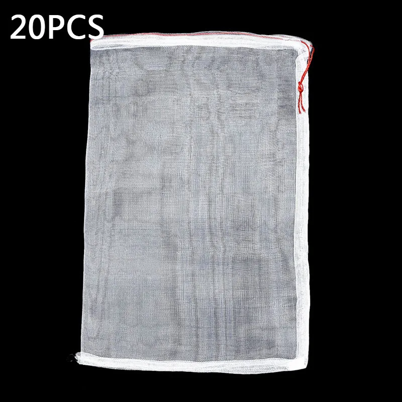 

20 X Seed Plant Net Fruit Gauze Protector Bag Nylon Garden Insect-Proof Mesh