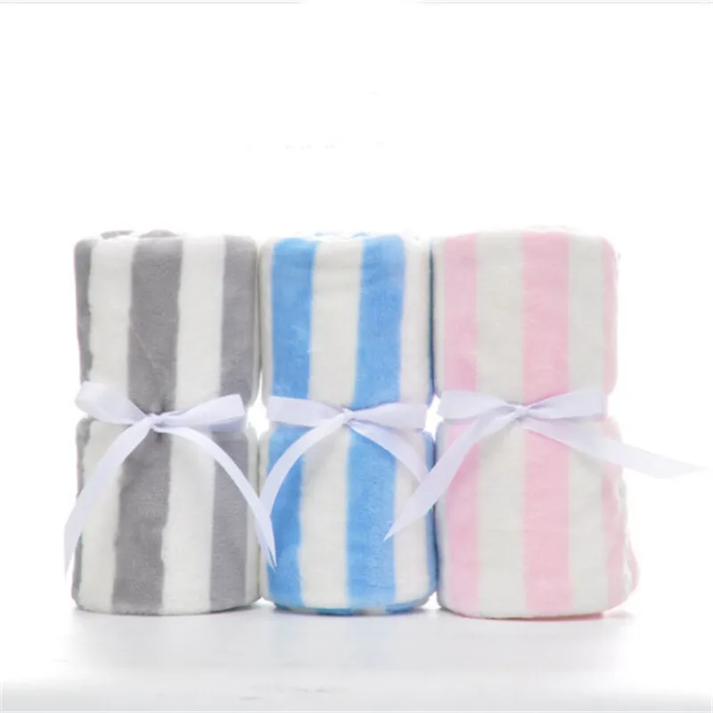 Детское одеяло, зимнее, уличное, для новорожденных, Фланелевое, флисовое, Пеленальное, теплое, мягкое, розовое, детское постельное белье, 75*100 см