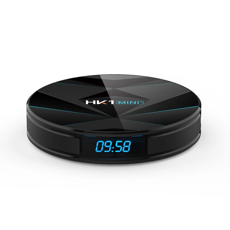 Hk1 Mini Android 9.0 Smart Tv Box 4Gb 2.4G/5G Wifi H.265 4K 3D Set Top Box Media Player(Uk Plug)