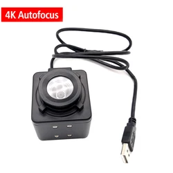 Red'agle – Webcam 4K HD 8MP, dispositif de sécurité vidéo haute vitesse, avec Autofocus, sans lentille de distorsion, pour ordinateur portable 