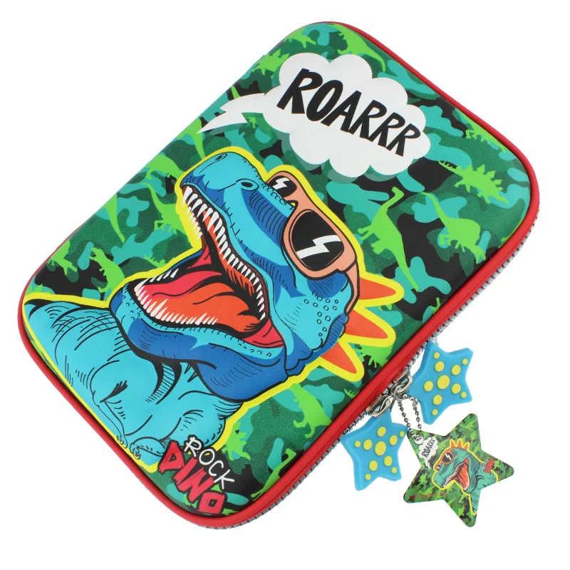 pencil case kawaii material escolar astuccio scuola school supplies piorniki leaf pencilcases cute dinosaur EVA pencilbox