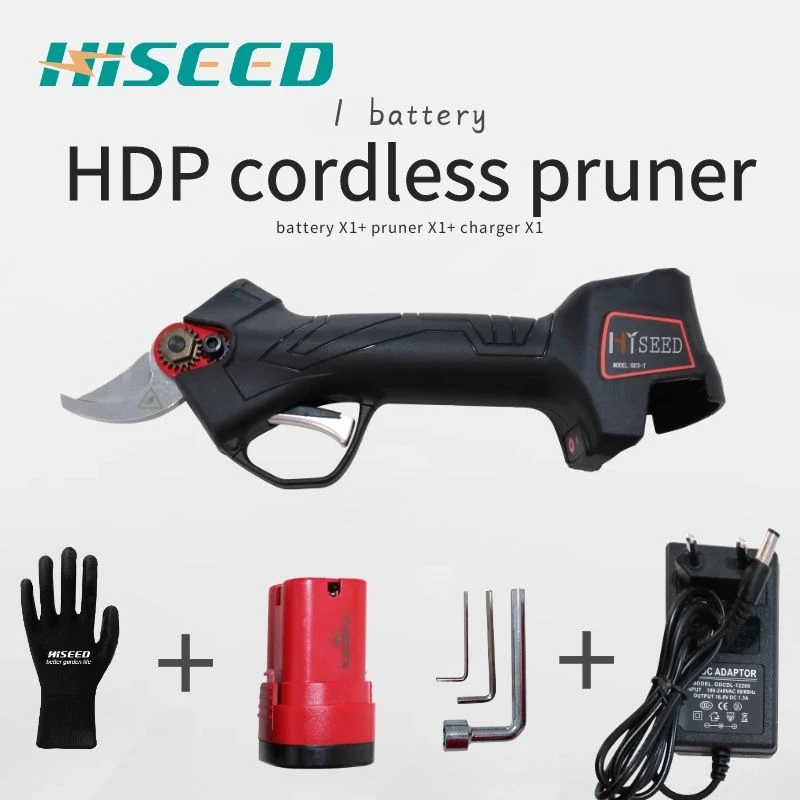 1 battery pruner kit Мини Ручной беспроводной Электрический секатор удобный и мощный - Цвет: 1 battery pruner kit
