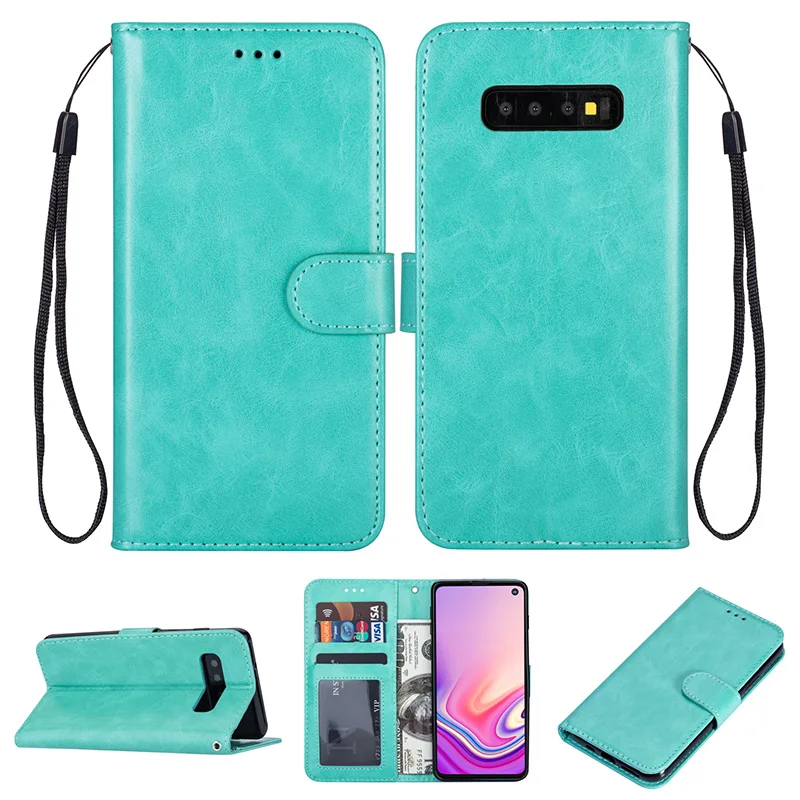 Чехол для samsung Galaxy A10 A20 A20E A30 A40 A50, чехол для samsung S10e S8 S9 Plus, роскошный флип-кошелек, чехол для телефона с отделением для карт
