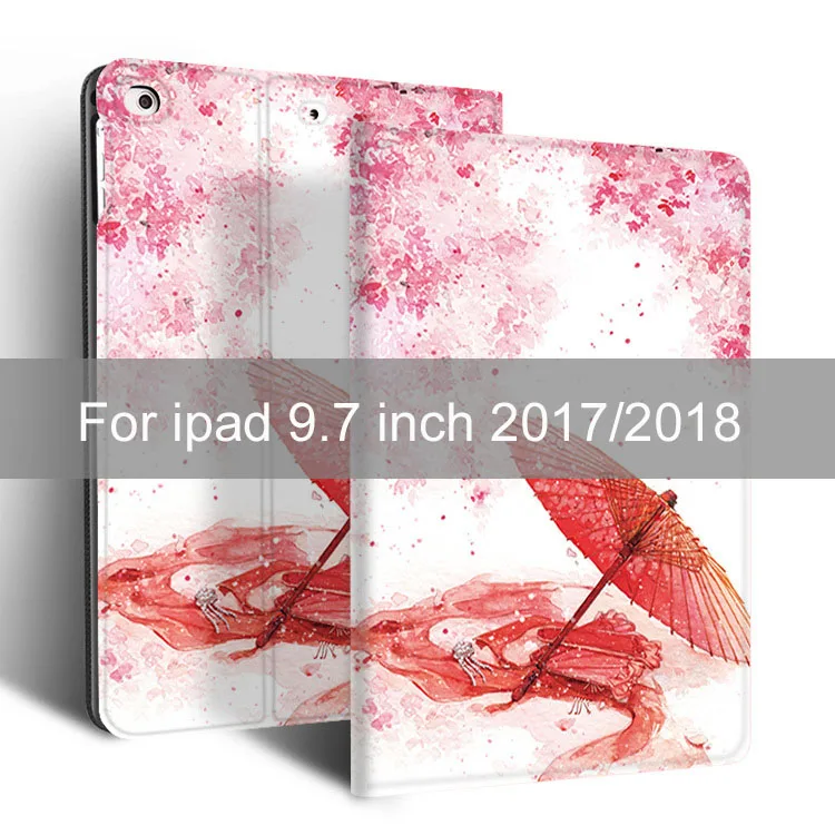 For 9.7 2017 2018 Essidi, кожаный чехол для ipad 9,7 дюймов,,, планшет, подставка, флип, умный чехол, рукав для ipad 9,7 дюймов - Цвет: For 9.7 2017 2018