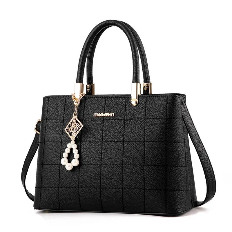 Роскошные сумки, женские сумки, дизайнерские сумки через плечо для женщин, сумка на плечо, женская сумка, сумки с верхней ручкой, сумка-хобо - Цвет: black