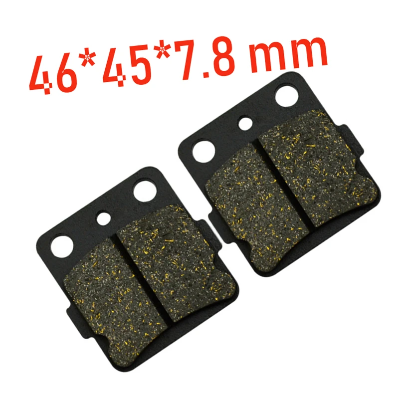 Мотоциклетные тормозные колодки для Suzuki LT230 LT250R LT250S LT-Z250 LTZ400 Quadsport Yamaha YFS200 Blaster YFM250 R Raptor YFM350 YFZ450