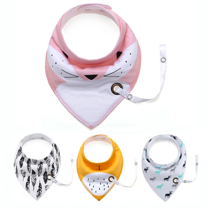 Saliva-Towel-Baberos-Bebes-Baby-Bibs-Anti-drop-Rope-Super-Absorbent-Infant-Cotton-Bandana-Dribble-Bib