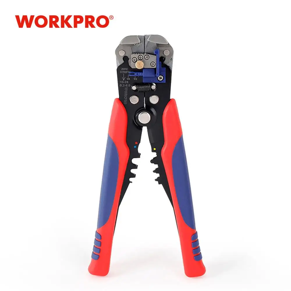 Инструмент для зачистки проводов WORKPRO Обжимные Щипцы 8 дюймов