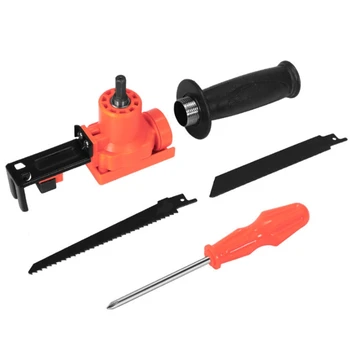 

Reciprocating Saw Attachment Adapter Change Electric Drill Into Jig Saw Tool 11UA