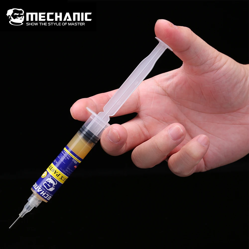 

MECHANIC 225 226 10CC Soldering Flux NO-Clean Solder Flux Paste for Smartphone Computer Motherboard SMD PGA BGA PCB Repair Tools