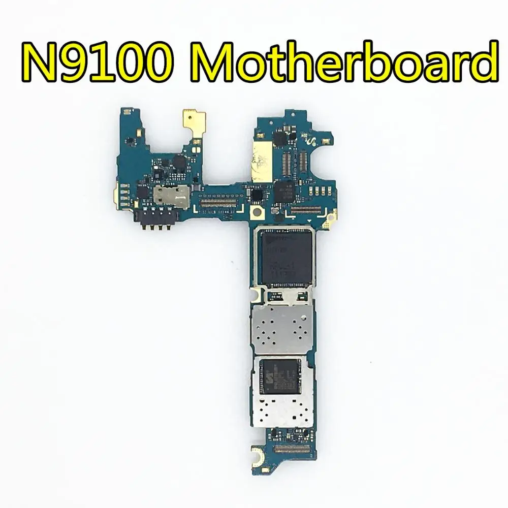 Полностью Рабочая оригинальная плата для samsung GALAXY Note 4 N9100 материнская плата