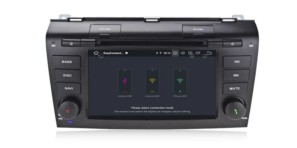 NaviFly Android 9,0 автомобильный мультимедийный плеер gps навигация для Mazda 3 мазда3 2003-2009 Автомобильный Радио DVD стерео HD 8 Core 4+ 64G AM FM