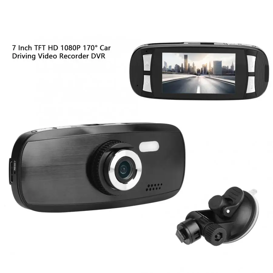 Видеорегистратор 2,7 дюйма TFT HD 1080P 170 Автомобильная камера заднего вида Зеркало DVR камера для вождения видео рекордер автомобильные аксессуары