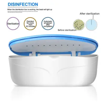 

Cell Phone UV Sanitizer Box, Universal Smartphone Cleaner Box for iOS Android Mobile Phone Watch Jewelry