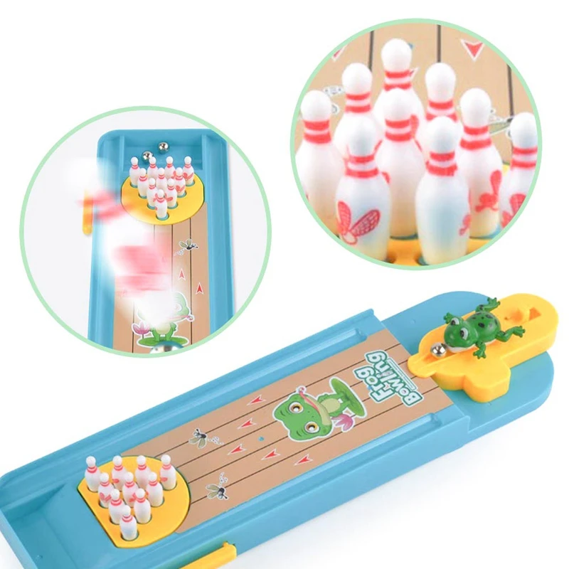mini bowling toy