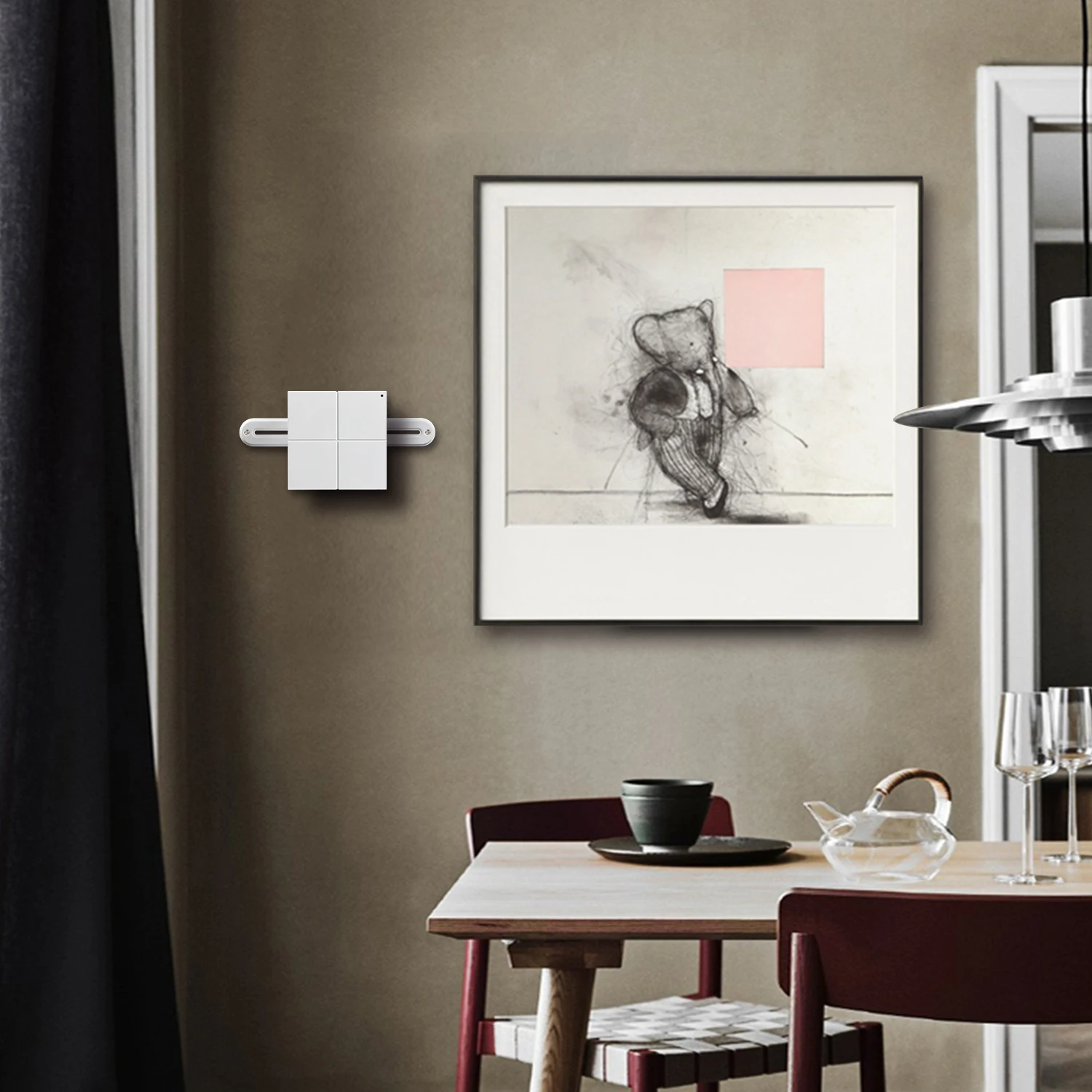 Router Hanging Storage Artifact Easy to Use and Keep Your House Cleaner STANSTAR Multifunctional Wall Mount Bracket