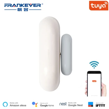 

FrankEver Smart Home Security Wifi Door Sensor Window Sensor Tuya Smart Life APP Compatible