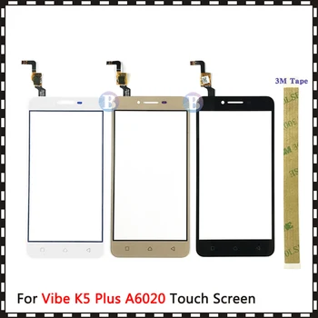 

High Quality 5.0" For Lenovo Vibe K5 Plus A6020 A6020a40 A6020a46 K5 Touch Screen Digitizer Sensor Outer Glass Lens Panel