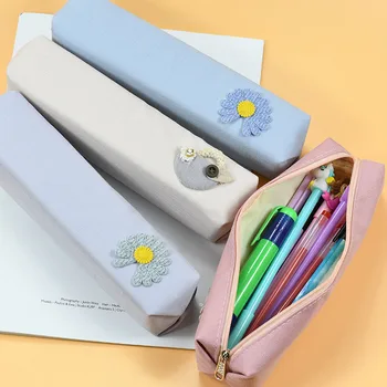 

1030Big Pencil Case Hot sale 4 Color For Boys Girls SchooMultifunctional pencil casel simple cheap Stationery School Supplies