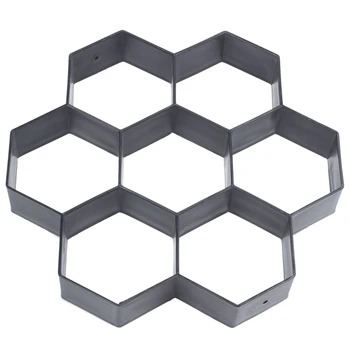 

DIY Patio Walk Maker Stepping Stone Concrete Paver Mold Reusable Path Maker Mold Garden Paving Stone Molds 30*30cm