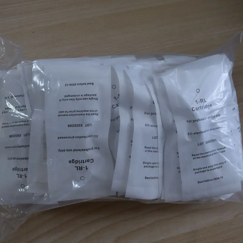 10pcs Tattoo Cartridge Needles Disposable Semi-Permanent Makeup Eyebrow Tattoo Pen Machine Supply 3RL5RL7RL9RL11RL14RL