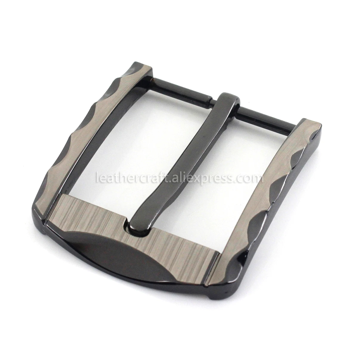 

1pcs 40mm Metal Tri Glide Belt Buckle Middle Center Bar Men's Single Pin Buckle Leather Belt bridle halter Harness adjustment