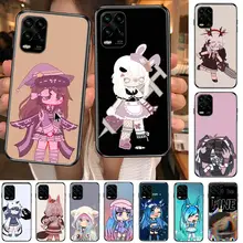 Social game Gacha Life case Phone Case For XiaoMi Redmi 11lite ultra 9 8A 7A 6 A Pro T 5G K40 Anime Black Cover Silicone Back Pr
