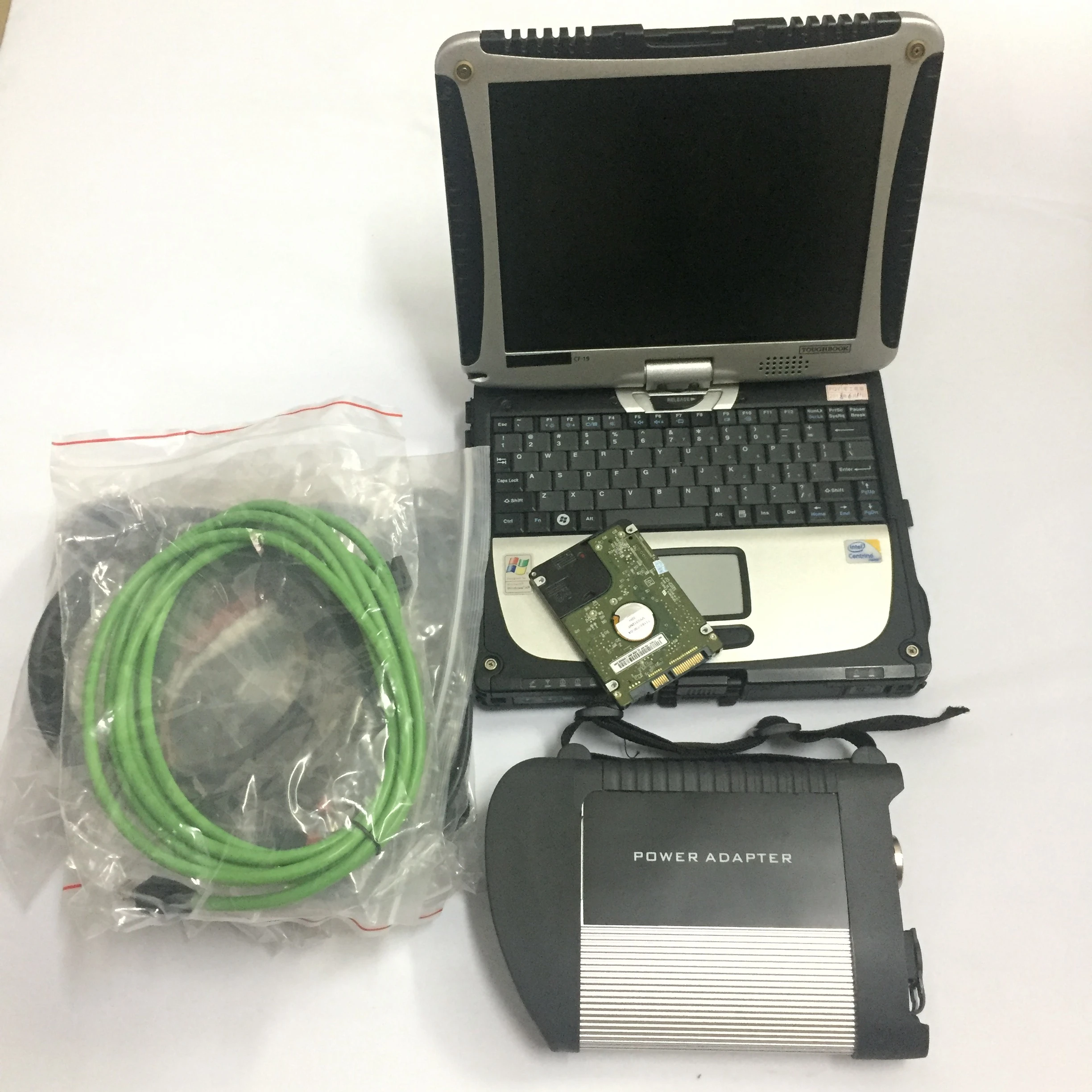  Calidad A + + + MB Star C4 SD conectar con Software 201912 V HDD Laptop CF19 trabajo para diagnósti