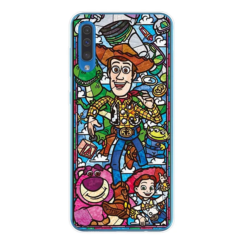 TPU Disneys чехол для samsung Galaxy A7 A750 A6 A8 плюс A9 A10 A30 A50 A70 A80 изображением русалки, купальный костюм с изображением Минни Маус стежка tpu Защитный чехол - Цвет: TPU