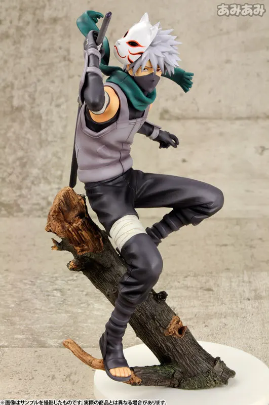 

Naruto Konoha White Wolf 2 Generation Dark Article Kakashi Garage Kit Boxed Model Ornaments