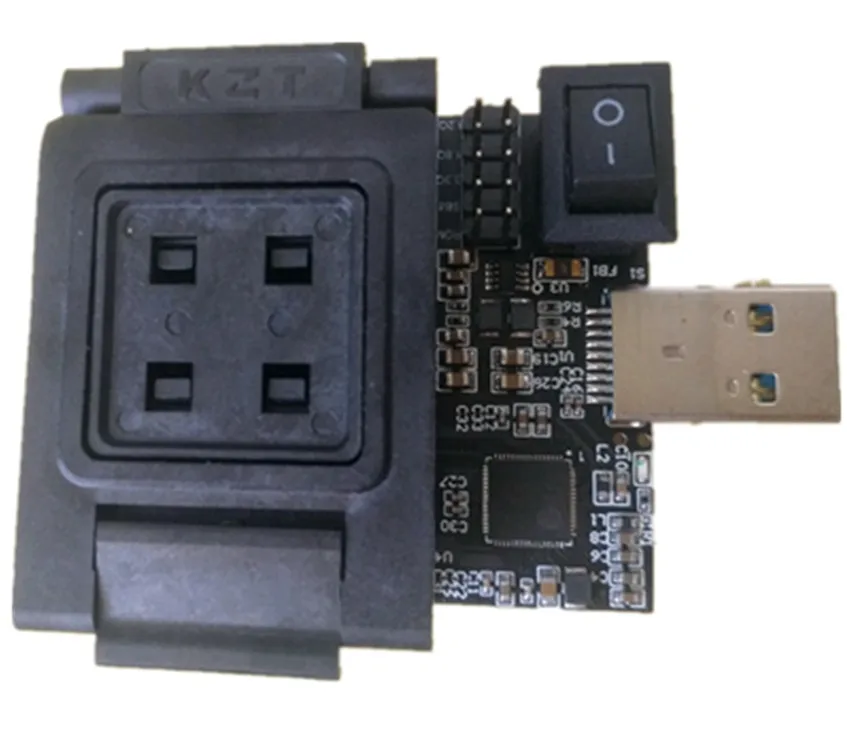 SM3280 испытательный стеллаж U диск пустая стойка для вспышки BGA132/152 8CE|Крышки с