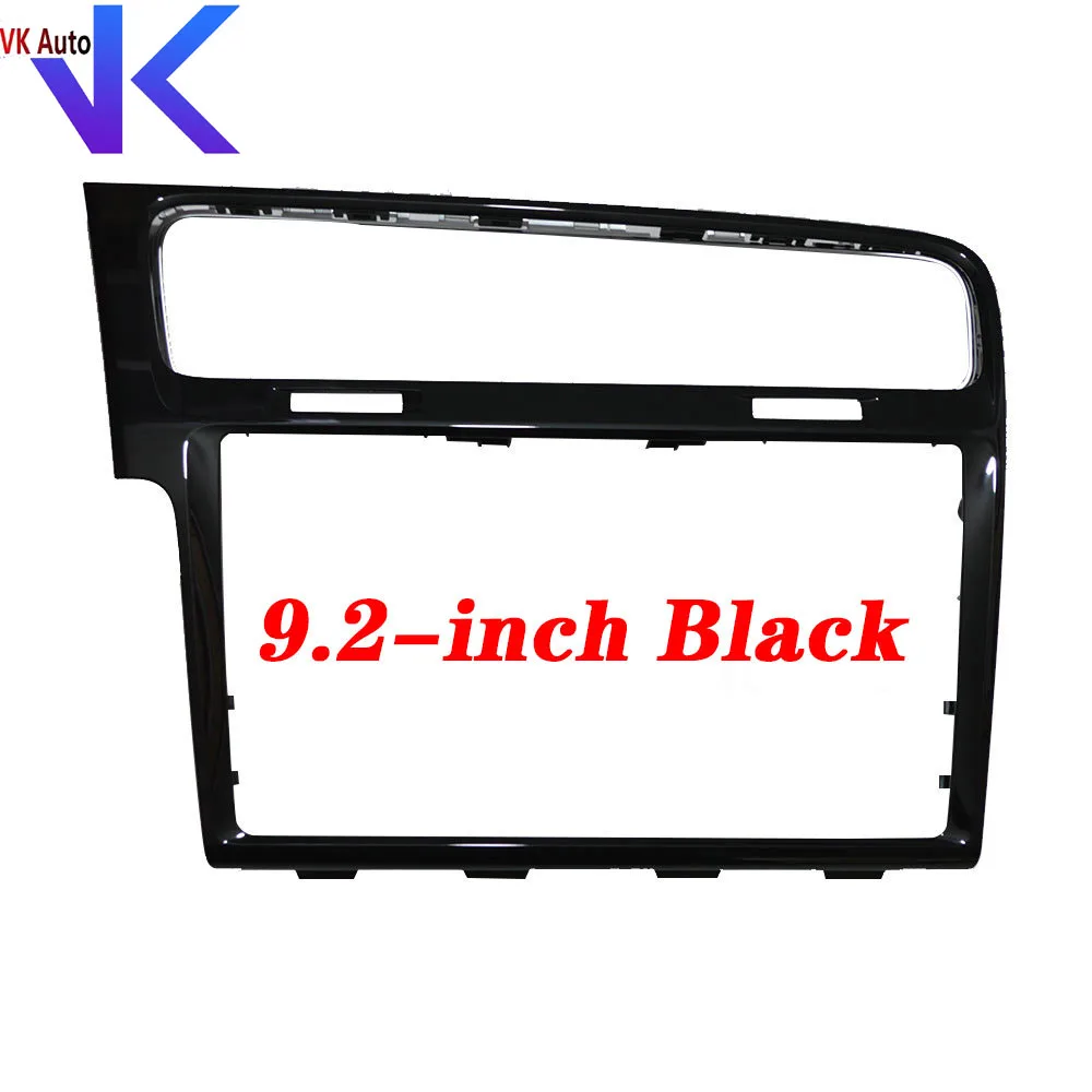 Black Piano Trim Screen Bezel Decorative Frame Panel