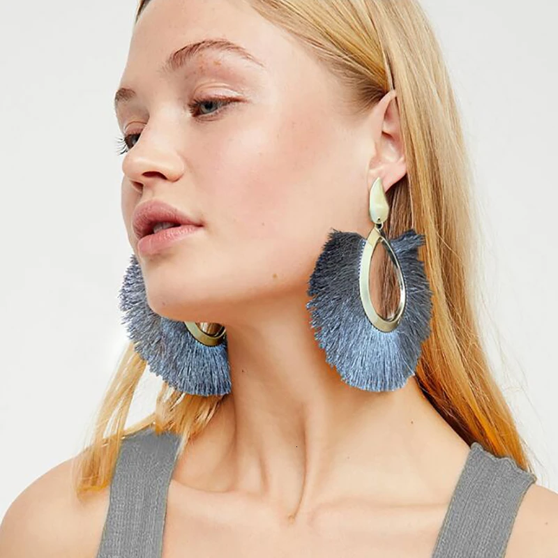 19-Colors-Fashion-boho-Tassel-Earrings-Bohemian-Big-Sector-Shape-Earrings-for-Women-Jewelry-Hyperbole-Female (3)