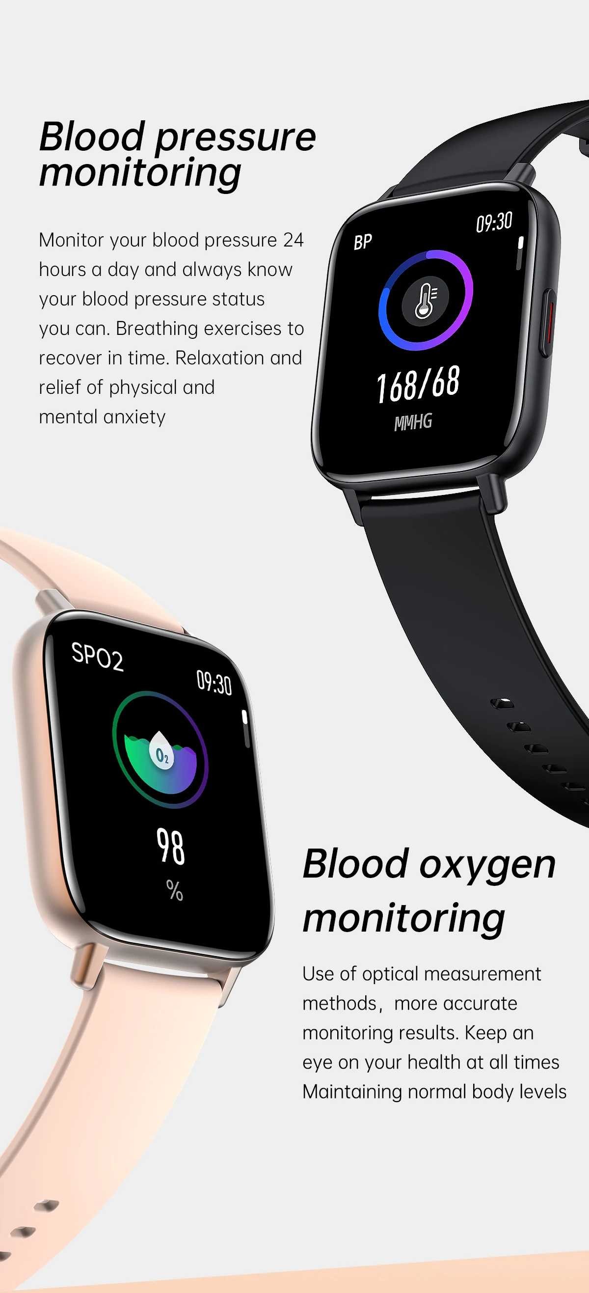 2021 New Smart Watch Men 1.69 inch Screen Bluetooth Answer/Dial Call Custom Dial 24 Hours Heart Rate Tracker Women Smartwatch