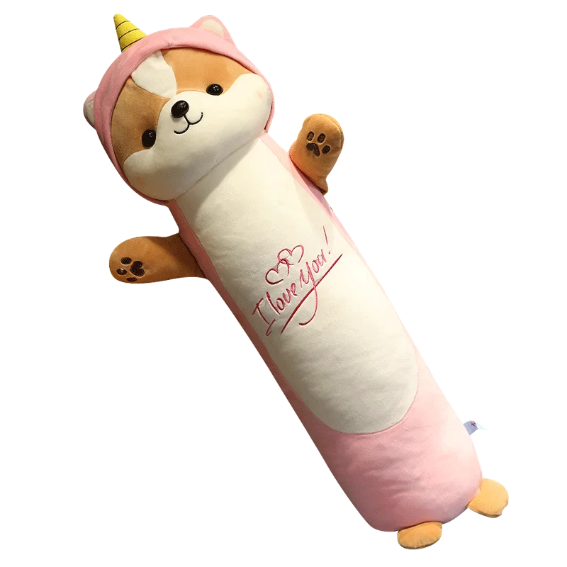 70-110 см гигантская подушка в виде животного Kawaii Crogi Косплей олень, динозавр, Пикачу и Единорог Мягкие плюшевые игрушки высокого качества на день рождения для детей