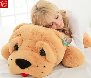 3" гигантская большая собака Шарпей, плюшевая мягкая игрушка, кукла, подарок, подушка, кавайный плюш