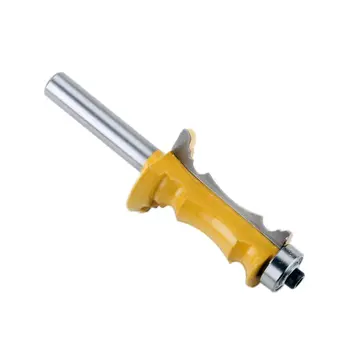 

1pc 12.7mm Shank 1-1/2" Miter Frame Molding Router Bit Line Knife Door Knife Tenon Cutter for Woodworking Tools N1HF