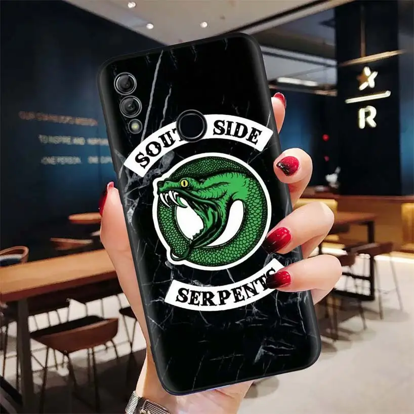 Американский ТВ ривердейл черный чехол для huawei Y9 Y5 Y6 Y7 Honor 10 9 Lite 9X8X8 S 8A фотоаппаратов моментальной печати 7S 7A 10i 20i V20 чехол для телефона Capa - Цвет: BD010-3