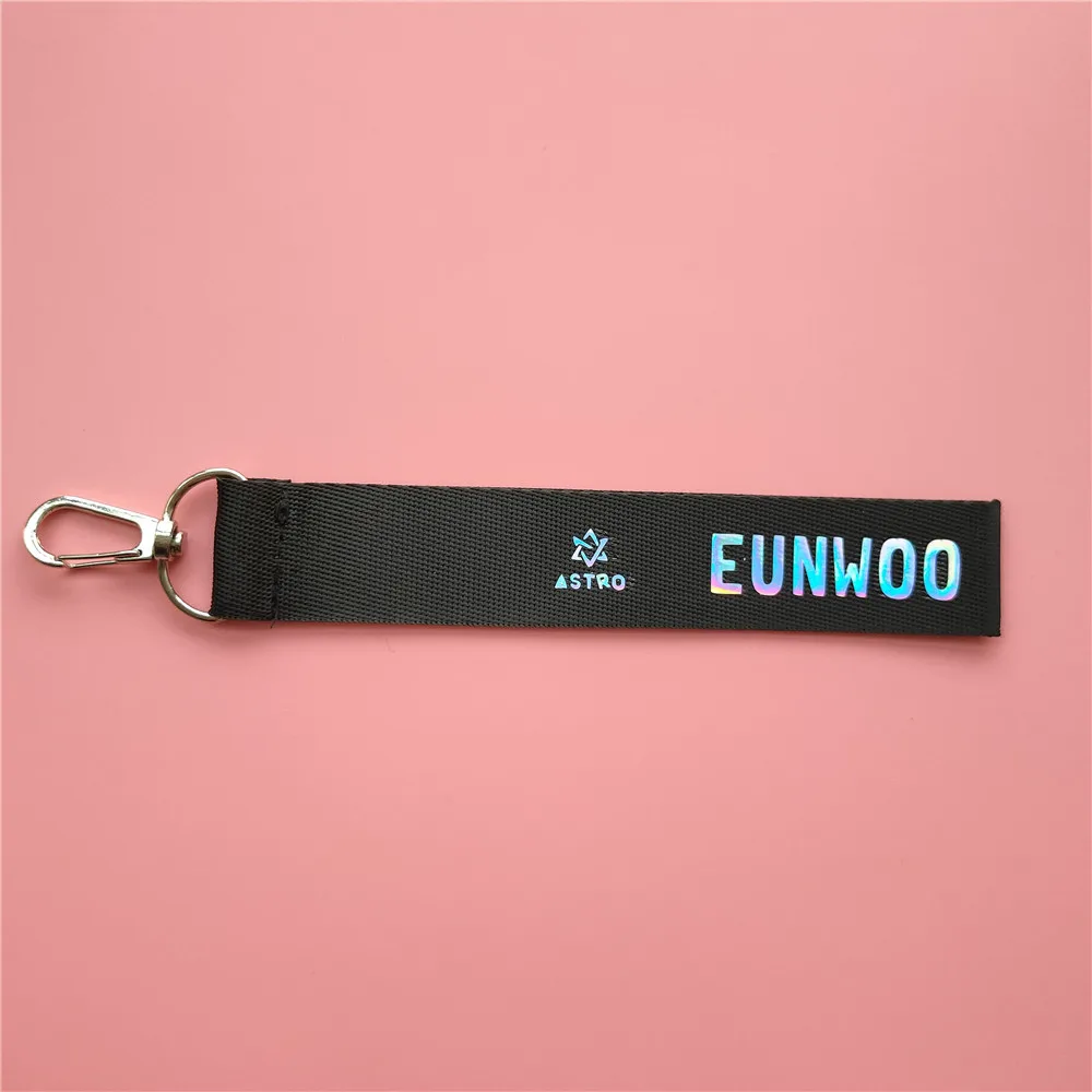 Astro Lanyard Cha Eun YOON SANHA Woo Moo Bin брелок для ключей лазерный аксессуары ключей| |
