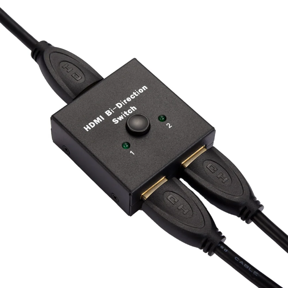 2x1 Bidirection 1080P HD аудио видео 4K 3D смарт HDMI переключатель сплиттер конвертер
