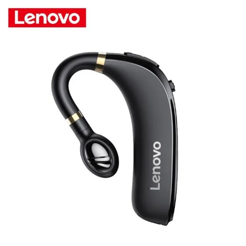 Беспроводные Bluetooth наушники Lenovo HX106 с ушным крючком 5 0 вкладыши микрофоном 40 часов