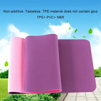

183*61*0.6cm Thickess Non-Slip Yoga Mat Sport Gym Soft Pilates Mats Foldable for Body Building Fitness Exercises Equipment