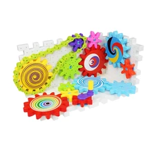96 шт. пластиковые Вихрь зубчатая Цепь блоки сборка модели строительные наборы игрушки бабочка подарки для детей
