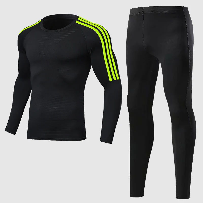 Men's sports compression pink stretch breathable exercise jogging suit fitness training suit outdoor training riding suit - Цвет: 269-1006