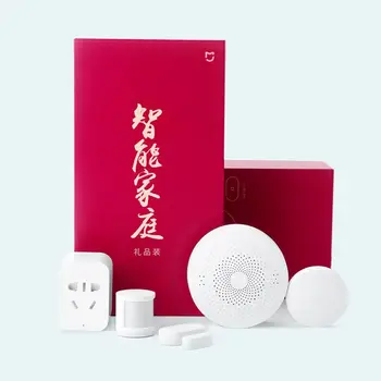 

Xiaomi Mijia Smart Home Kit Gateway Window Door&Body Sensor Smart Socket Wireless Switch Mi 5 in 1 Smart Home Security Kit