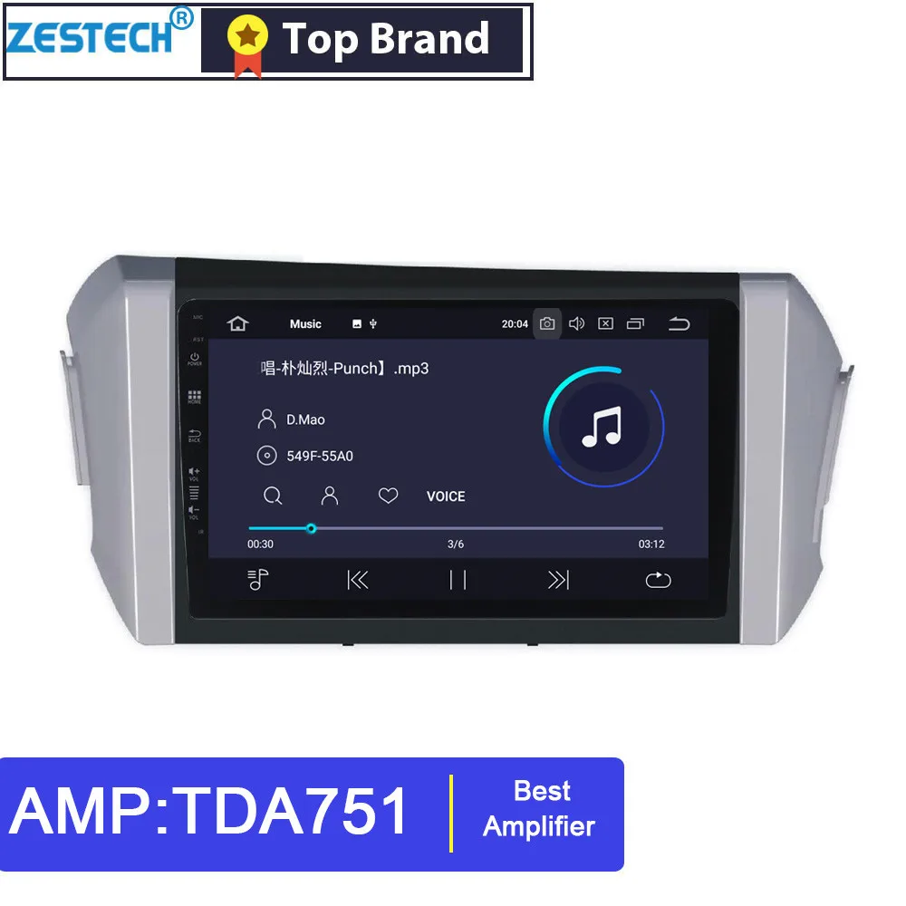 1din Android 9,0 gps радио автомобиля dvd-плеер для Toyota Innova Криста Автомагнитола gps DVD мультимедиа